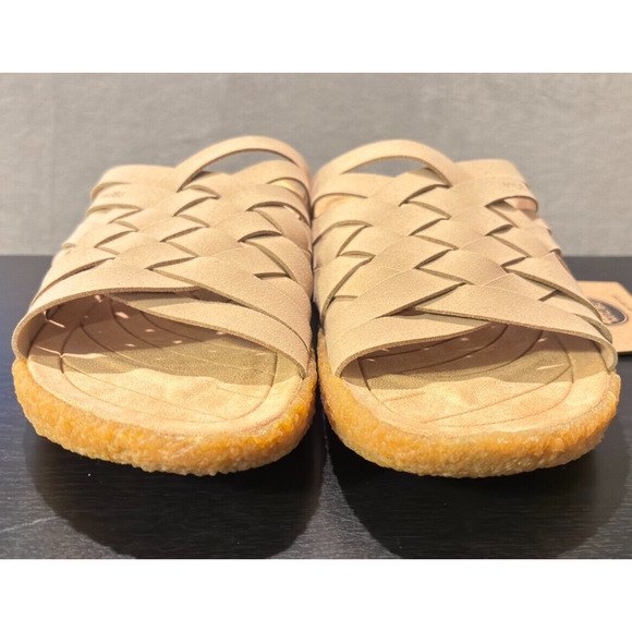 MALIBU SANDALS Zuma Vegan Suede Rubber Beige Men's 13 - Picture 3 of 10